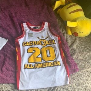 Cactus jack All American McDonald’s jersey& shorts